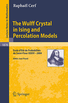 Kartonierter Einband The Wulff Crystal in Ising and Percolation Models von Raphaël Cerf