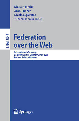 Kartonierter Einband Federation over the Web von 