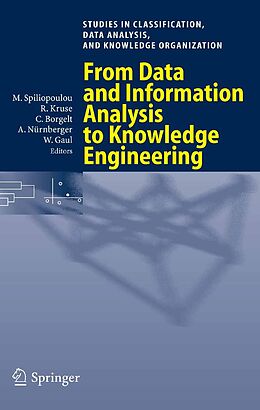 E-Book (pdf) From Data and Information Analysis to Knowledge Engineering von 
