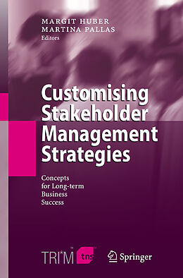 Fester Einband Customising Stakeholder Management Strategies von 