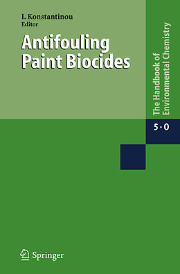 Livre Relié Antifouling Paint Biocides de 