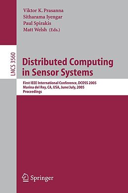 eBook (pdf) Distributed Computing in Sensor Systems de 
