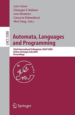 eBook (pdf) Automata, Languages and Programming de 