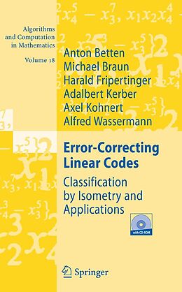 E-Book (pdf) Error-Correcting Linear Codes von Anton Betten, Michael Braun, Harald Fripertinger