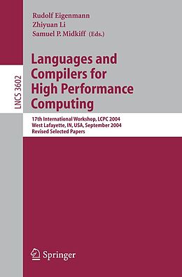 E-Book (pdf) Languages and Compilers for High Performance Computing von 
