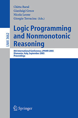 E-Book (pdf) Logic Programming and Nonmonotonic Reasoning von 