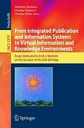 E-Book (pdf) From Integrated Publication and Information Systems to Information and Knowledge Environments von 
