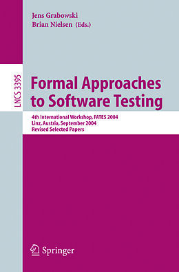 E-Book (pdf) Formal Approaches to Software Testing von 