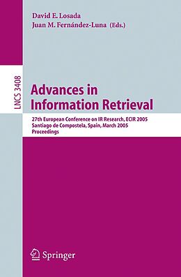 eBook (pdf) Advances in Information Retrieval de 