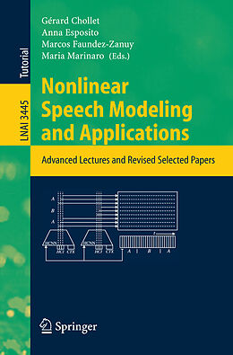 E-Book (pdf) Nonlinear Speech Modeling and Applications von 