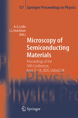 Fester Einband Microscopy of Semiconducting Materials von 