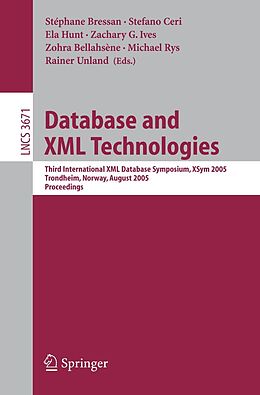 E-Book (pdf) Database and XML Technologies von 