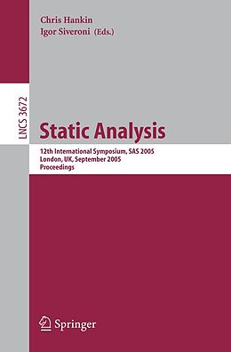 E-Book (pdf) Static Analysis von 
