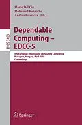 E-Book (pdf) Dependable Computing - EDCC 2005 von 