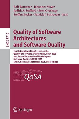 E-Book (pdf) Quality of Software Architectures and Software Quality von 