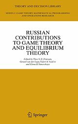 eBook (pdf) Russian Contributions to Game Theory and Equilibrium Theory de Theo S. H. Driessen, Gerard Laan, Valeri A. Vasilev