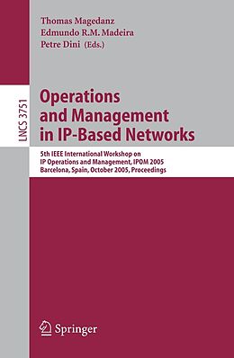 E-Book (pdf) Operations and Management in IP-Based Networks von 