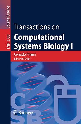 E-Book (pdf) Transactions on Computational Systems Biology I von 