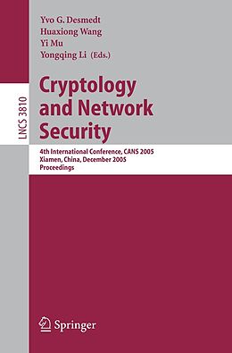 E-Book (pdf) Cryptology and Network Security von 