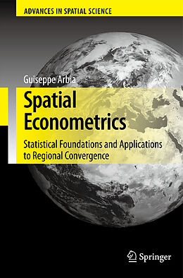 Livre Relié Spatial Econometrics de Giuseppe Arbia