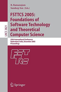 E-Book (pdf) FSTTCS 2005: Foundations of Software Technology and Theoretical Computer Science von 