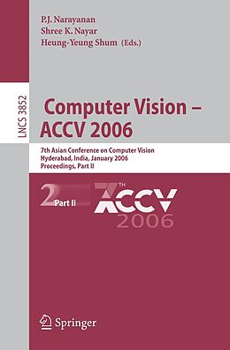 E-Book (pdf) Computer Vision - ACCV 2006 von 