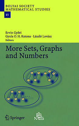 eBook (pdf) More Sets, Graphs and Numbers de Ervin Gyri, Gyula O. H. Katona, László Lovász