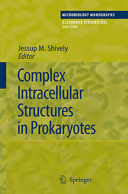 Fester Einband Complex Intracellular Structures in Prokaryotes von 