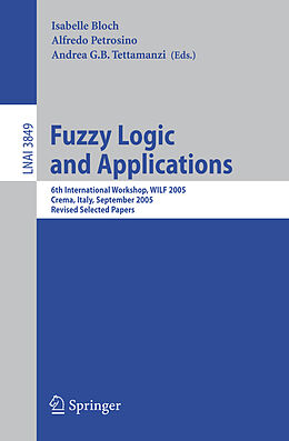 Kartonierter Einband Fuzzy Logic and Applications von 