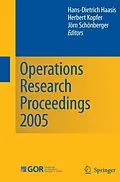 E-Book (pdf) Operations Research Proceedings 2005 von 