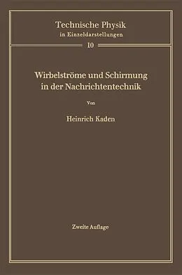 E-Book (pdf) Wirbelströme und Schirmung in der Nachrichtentechnik von Heinrich Kaden