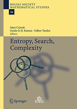 Livre Relié Entropy, Search, Complexity de 