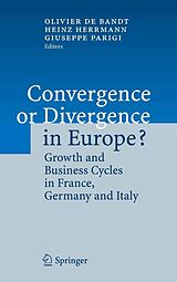 eBook (pdf) Convergence or Divergence in Europe? de Olivier Bandt, Heinz Herrmann, Giuseppe Parigi