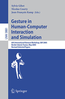 Kartonierter Einband Gesture in Human-Computer Interaction and Simulation von 