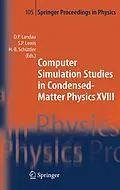 E-Book (pdf) Computer Simulation Studies in Condensed-Matter Physics XVIII von David P. Landau, Steven P. Lewis, Heinz-Bernd Schüttler
