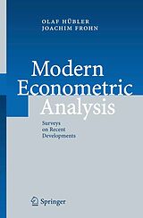 eBook (pdf) Modern Econometric Analysis de Joachim Frohn, Olaf Hübler