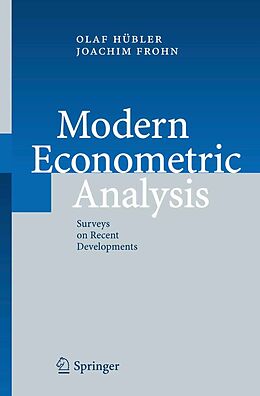 eBook (pdf) Modern Econometric Analysis de Joachim Frohn, Olaf Hübler