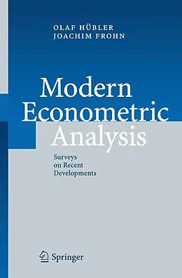 E-Book (pdf) Modern Econometric Analysis von Joachim Frohn, Olaf Hübler
