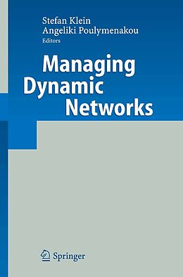 eBook (pdf) Managing Dynamic Networks de 