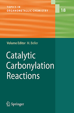 Fester Einband Catalytic Carbonylation Reactions von 