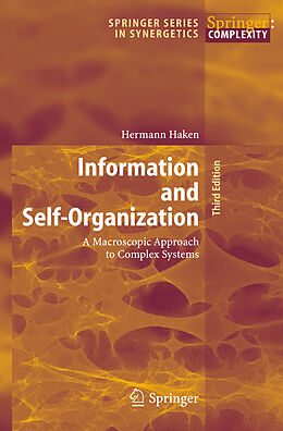 eBook (pdf) Information and Self-Organization de Hermann Haken