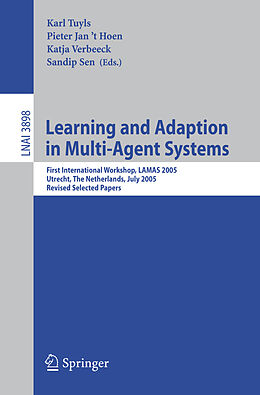 Kartonierter Einband Learning and Adaption in Multi-Agent Systems von 