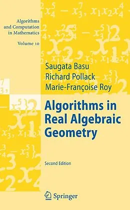 eBook (pdf) Algorithms in Real Algebraic Geometry de Saugata Basu, Richard Pollack, Marie-Françoise Coste-Roy