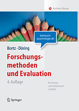E-Book (pdf) Forschungsmethoden und Evaluation für Human- und Sozialwissenschaftler von Jürgen Bortz, Nicola Döring
