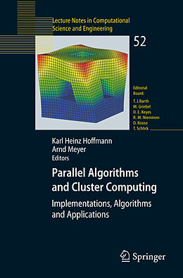 Kartonierter Einband Parallel Algorithms and Cluster Computing von 