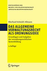 E-Book (pdf) Das allgemeine Verwaltungsrecht als Ordnungsidee von Eberhard Schmidt-Aßmann