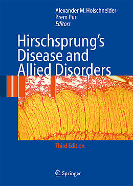 Livre Relié Hirschsprung's Disease and Allied Disorders de 