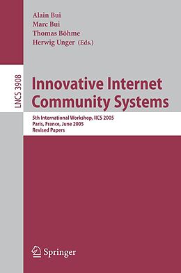 E-Book (pdf) Innovative Internet Community Systems von 