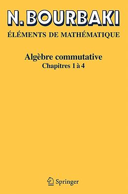 E-Book (pdf) Algèbre commutative von N. Bourbaki