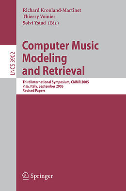 Kartonierter Einband Computer Music Modeling and Retrieval von 